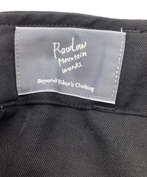 RawLow Mountain works（ロウロウ マウンテンワークス）RawLow Mountain works (ロウロウ マウンテンワークス) Hiker Baker Pants ブラック サイズ:2の古着・服飾アイテム