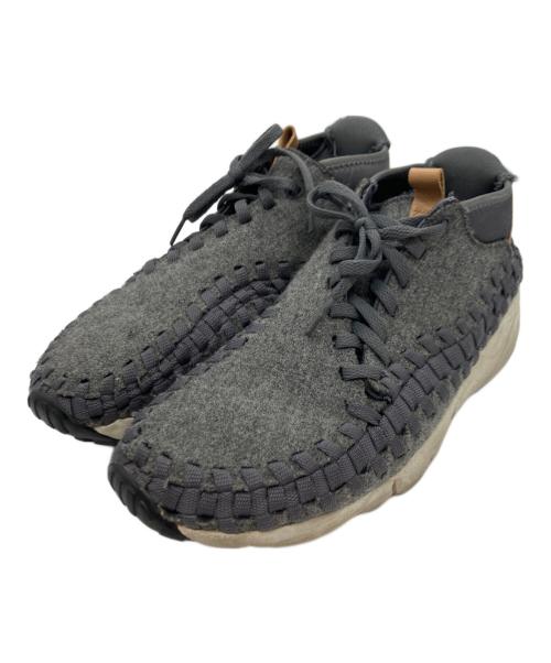 NIKE（ナイキ）NIKE (ナイキ) AIR FOOTSCAPE WOVEN CHUKKA SE グレー サイズ:26.5㎝の古着・服飾アイテム