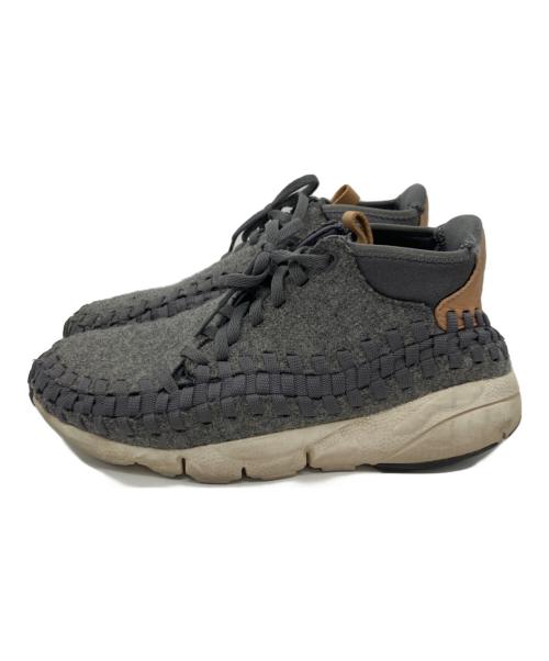 NIKE（ナイキ）NIKE (ナイキ) AIR FOOTSCAPE WOVEN CHUKKA SE グレー サイズ:26.5㎝の古着・服飾アイテム