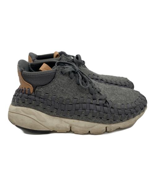 NIKE（ナイキ）NIKE (ナイキ) AIR FOOTSCAPE WOVEN CHUKKA SE グレー サイズ:26.5㎝の古着・服飾アイテム