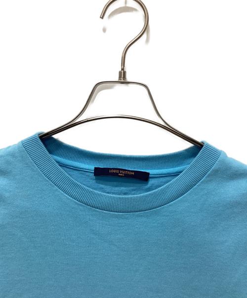 LOUIS VUITTON（ルイ ヴィトン）LOUIS VUITTON (ルイ ヴィトン) インサイドアウトtシャツ スカイブルー サイズ:ＸＳの古着・服飾アイテム