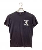 LOUIS VUITTONルイ ヴィトン）の古着「アップサイドタウンTシャツ」｜ブラック