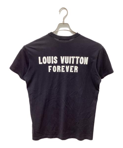 LOUIS VUITTON（ルイ ヴィトン）LOUIS VUITTON (ルイ ヴィトン) アップサイドタウンTシャツ ブラック サイズ:ＸＳの古着・服飾アイテム