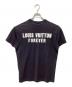 LOUIS VUITTON (ルイ ヴィトン) アップサイドタウンTシャツ ブラック サイズ:ＸＳ：30000円