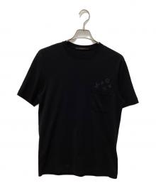 LOUIS VUITTON（ルイ ヴィトン）の古着「モノグラムポケットカットソー」｜ブラック