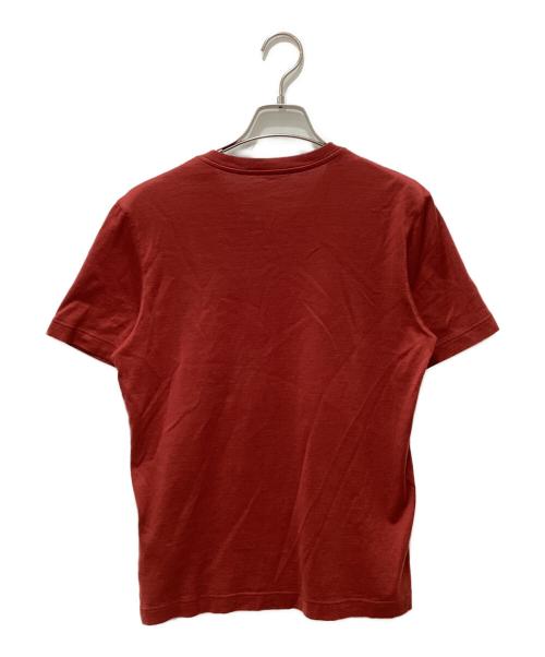 LOUIS VUITTON（ルイ ヴィトン）LOUIS VUITTON (ルイ ヴィトン) ロゴVネックTシャツ レッド サイズ:ＸＳの古着・服飾アイテム