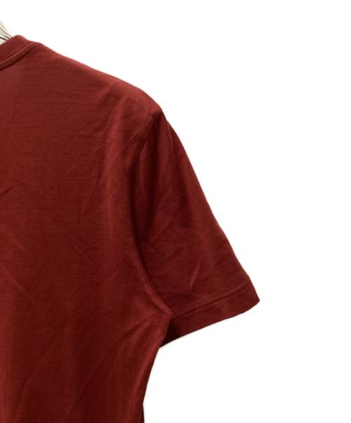 LOUIS VUITTON（ルイ ヴィトン）LOUIS VUITTON (ルイ ヴィトン) ロゴVネックTシャツ レッド サイズ:ＸＳの古着・服飾アイテム
