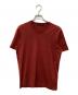 LOUIS VUITTON（ルイ ヴィトン）の古着「ロゴVネックTシャツ」｜レッド