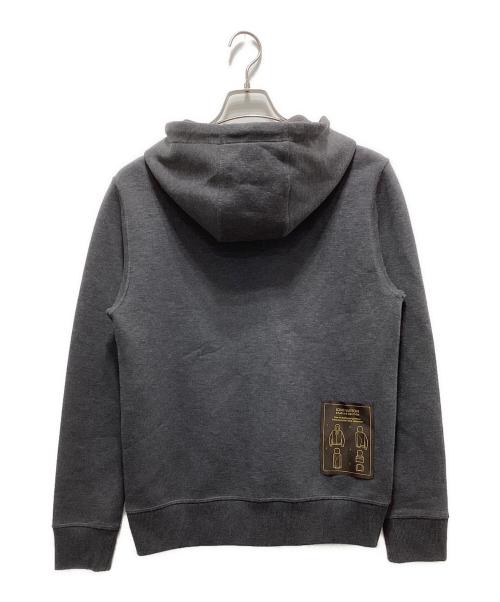 LOUIS VUITTON（ルイ ヴィトン）LOUIS VUITTON (ルイ ヴィトン) ダブルフェイス トラベルフーディ グレー サイズ:XSの古着・服飾アイテム