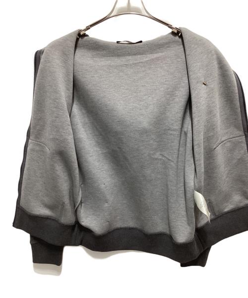 LOUIS VUITTON（ルイ ヴィトン）LOUIS VUITTON (ルイ ヴィトン) ダブルフェイス トラベルフーディ グレー サイズ:XSの古着・服飾アイテム