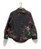 Y-3ワイスリー）の古着「U TOKETA AOP OVERSHIRT」｜ブラック
