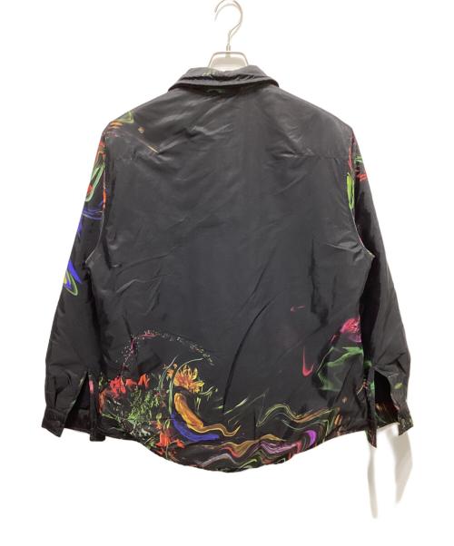 Y-3（ワイスリー）Y-3 (ワイスリー) U TOKETA AOP OVERSHIRT ブラック サイズ:Ｓの古着・服飾アイテム