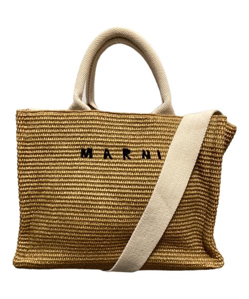 MARNI（マルニ）MARNI (マルニ) SMALL TOTE ナチュラルの古着・服飾アイテム