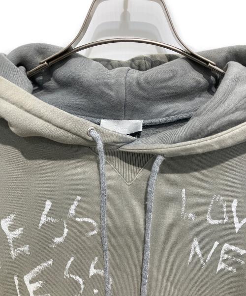 Christian Dior（クリスチャン ディオール）Christian Dior (クリスチャン ディオール) Graffiti Hoodie グレー サイズ:ＸＳの古着・服飾アイテム