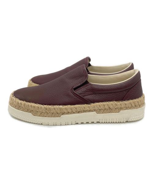 VALENTINO（ヴァレンティノ）VALENTINO (ヴァレンティノ) エスパドリーユ ボルドー サイズ:41の古着・服飾アイテム