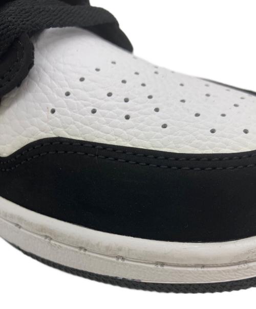NIKE（ナイキ）NIKE (ナイキ) AIR JORDAN 1 MID ブラック×オレンジ サイズ:28㎝の古着・服飾アイテム
