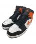 NIKE（ナイキ）の古着「AIR JORDAN 1 MID」｜ブラック×オレンジ