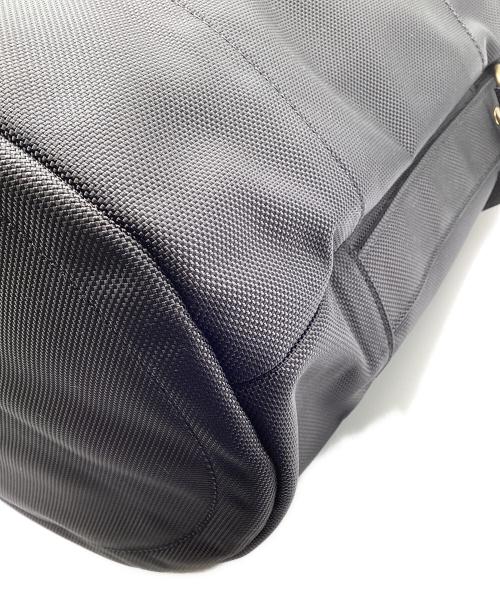 MARINEDAY（マリンディ）MARINEDAY (マリンディ) 66NYLON x 姫路LEATHER ROOTS バケツ型2WAYバッグ ブラックの古着・服飾アイテム