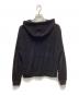 LOUIS VUITTON (ルイ ヴィトン) モノグラムフレンチテリージップスルーフーディ ブラック サイズ:XS：100000円