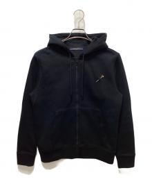 LOUIS VUITTON（ルイ ヴィトン）の古着「ダブルフェイス トラベルフーディ」｜ブラック