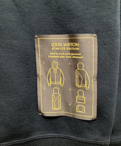 LOUIS VUITTON（ルイ ヴィトン）LOUIS VUITTON (ルイ ヴィトン) ダブルフェイス トラベルフーディ ブラック サイズ:ＸＳの古着・服飾アイテム