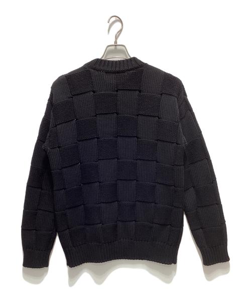 LOUIS VUITTON（ルイ ヴィトン）LOUIS VUITTON (ルイ ヴィトン) バスケットウィーヴニット ブラック サイズ:ＸＳの古着・服飾アイテム