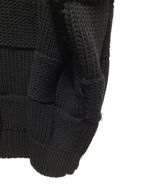 LOUIS VUITTON（ルイ ヴィトン）LOUIS VUITTON (ルイ ヴィトン) バスケットウィーヴニット ブラック サイズ:ＸＳの古着・服飾アイテム