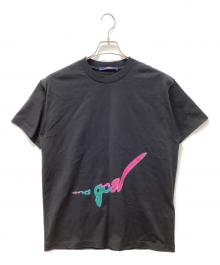 LOUIS VUITTON（ルイ ヴィトン）の古着「エンドゴールTシャツ」｜ブラック