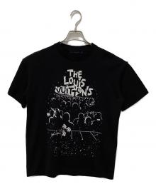 LOUIS VUITTON（ルイ ヴィトン）の古着「コンサートプリントTシャツ」｜ブラック
