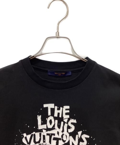 LOUIS VUITTON（ルイ ヴィトン）LOUIS VUITTON (ルイ ヴィトン) コンサートプリントTシャツ ブラック サイズ:ＸＳの古着・服飾アイテム