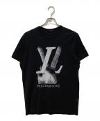 LOUIS VUITTONルイ ヴィトン）の古着「PEACE AND LOVE T-shirt」｜ブラック