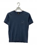 LOUIS VUITTONルイ ヴィトン）の古着「モノグラムtシャツ」｜ブルー