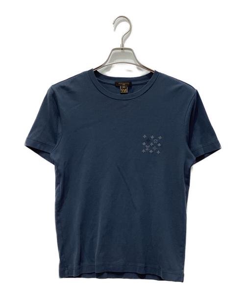 LOUIS VUITTON（ルイ ヴィトン）LOUIS VUITTON (ルイ ヴィトン) モノグラムtシャツ ブルー サイズ:ＸＳの古着・服飾アイテム