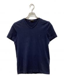 LOUIS VUITTON（ルイ ヴィトン）の古着「サークルVネックTシャツ」｜ネイビー