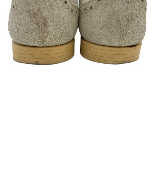 COMME des GARCONS HOMME PLUS（コムデギャルソンオムプリュス）COMME des GARCONS HOMME PLUS (コムデギャルソンオムプリュス) ウィングチップシューズ ホワイト サイズ:25㎝の古着・服飾アイテム