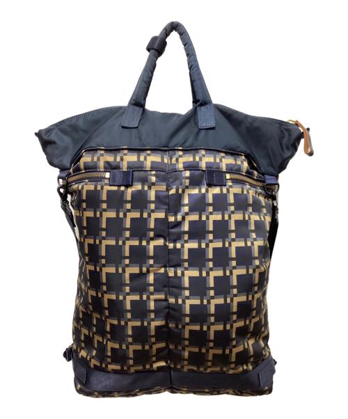 PORTER（ポーター）PORTER (ポーター) MARNI (マルニ) ヘルメットバッグ ネイビーの古着・服飾アイテム