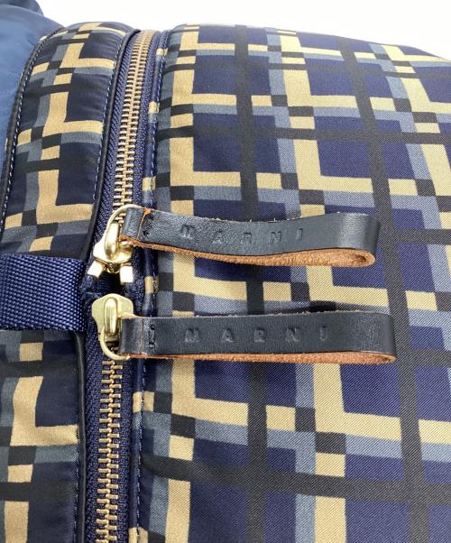 PORTER（ポーター）PORTER (ポーター) MARNI (マルニ) ヘルメットバッグ ネイビーの古着・服飾アイテム