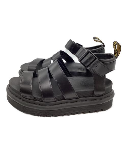 Dr.Martens（ドクターマーチン）Dr.Martens (ドクターマーチン) ブレア ストラップ サンダル ブラック サイズ:23の古着・服飾アイテム