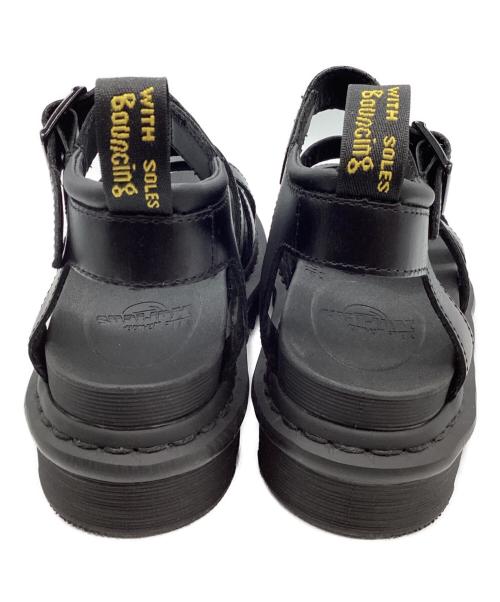 Dr.Martens（ドクターマーチン）Dr.Martens (ドクターマーチン) ブレア ストラップ サンダル ブラック サイズ:23の古着・服飾アイテム