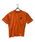 stussy（ステューシー）の古着「JAZZ SHADOW MAN T-SHIRT」｜オレンジ