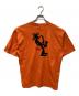 stussy (ステューシー) JAZZ SHADOW MAN T-SHIRT オレンジ サイズ:LARGE：10000円