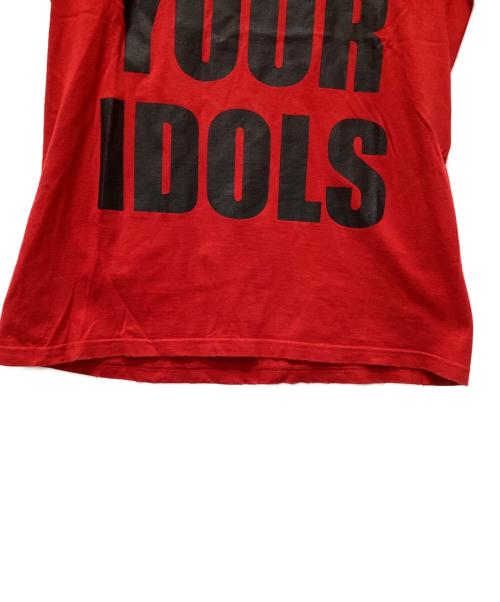 NUMBER (N)INE（ナンバーナイン）NUMBER (N)INE (ナンバーナイン) KILL YOUR IDOLS Tシャツ レッド サイズ:2の古着・服飾アイテム