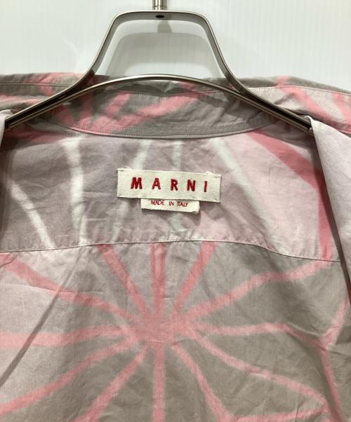 MARNI（マルニ）MARNI (マルニ) タイダイシャツ ピンク サイズ:50の古着・服飾アイテム