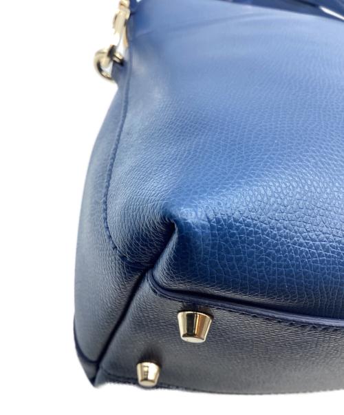 FURLA（フルラ）FURLA (フルラ) パイパー 2WAYハンドバッグ ブルーの古着・服飾アイテム
