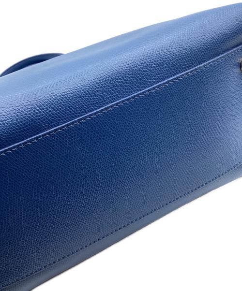 FURLA（フルラ）FURLA (フルラ) パイパー 2WAYハンドバッグ ブルーの古着・服飾アイテム