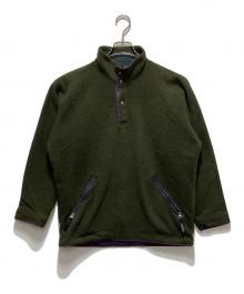 Patagonia（パタゴニア）の古着「90`s Wooly-T フリースジャケット」｜カーキ×パープル