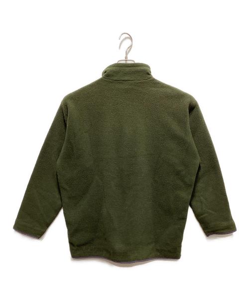 Patagonia（パタゴニア）Patagonia (パタゴニア) 90`s Wooly-T フリースジャケット カーキ×パープル サイズ:Ｓの古着・服飾アイテム