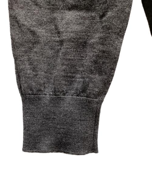 LOUIS VUITTON（ルイ ヴィトン）LOUIS VUITTON (ルイ ヴィトン) エルボーパッチダミエニット グレー サイズ:XSの古着・服飾アイテム