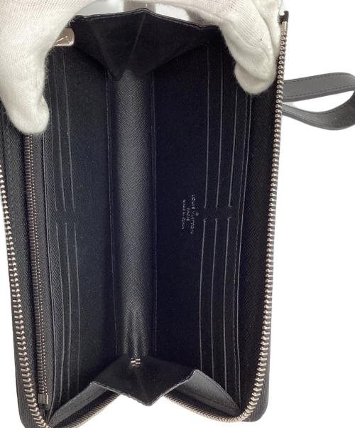 LOUIS VUITTON（ルイ ヴィトン）LOUIS VUITTON (ルイ ヴィトン) ジッピー ドラゴンヌ L型ファスナー長財布 ブラックの古着・服飾アイテム