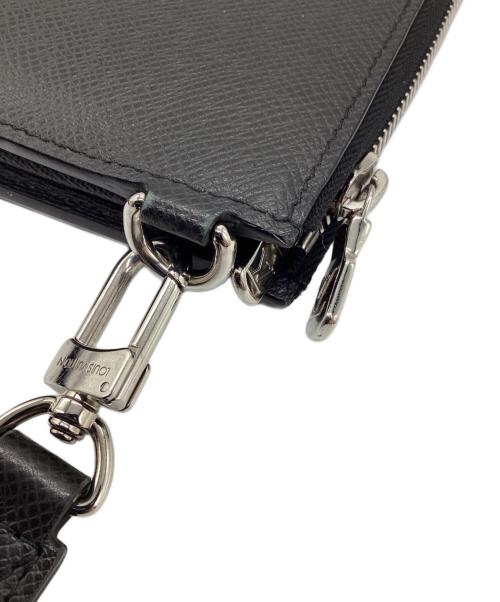 LOUIS VUITTON（ルイ ヴィトン）LOUIS VUITTON (ルイ ヴィトン) ジッピー ドラゴンヌ L型ファスナー長財布 ブラックの古着・服飾アイテム